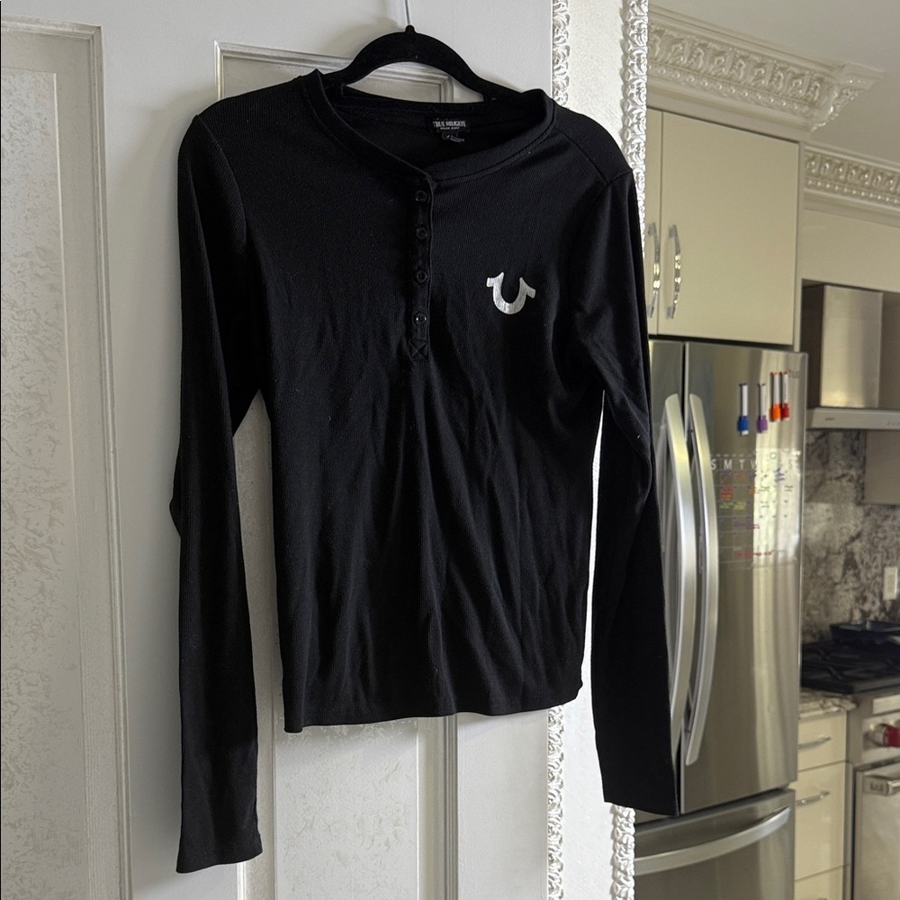 True Religion Black Women's Sweater